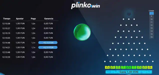 1win Plinko कैसे काम करता है