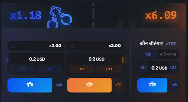 आधिकारिक वेबसाइट Speed ​​and Cash