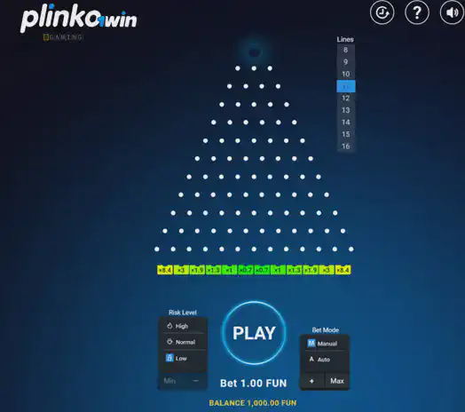 Play 1win Plinko
