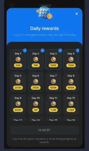 1win Token clicker