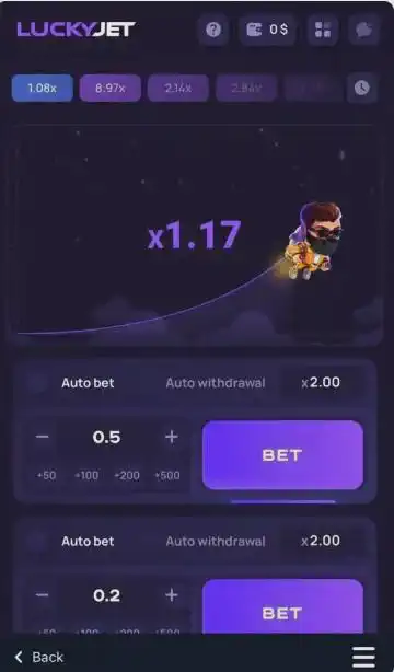 1win प्ले Lucky Jet